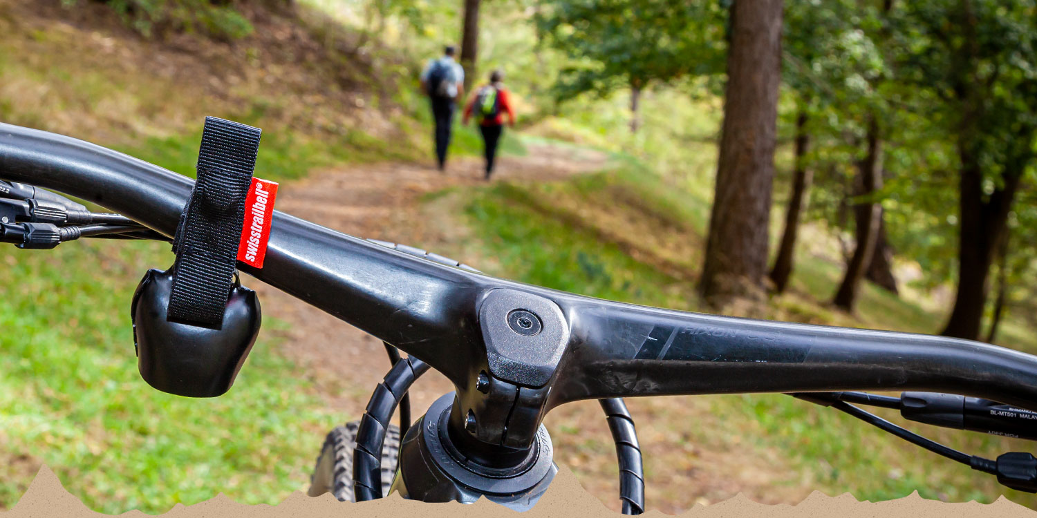 Fahrradklingel swisstrailbell Fahrradklingel swisstrailbell